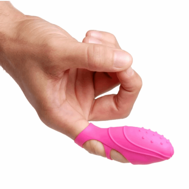 Bang Her Silicone G-Spot Finger Vibe Pink FR-AD875