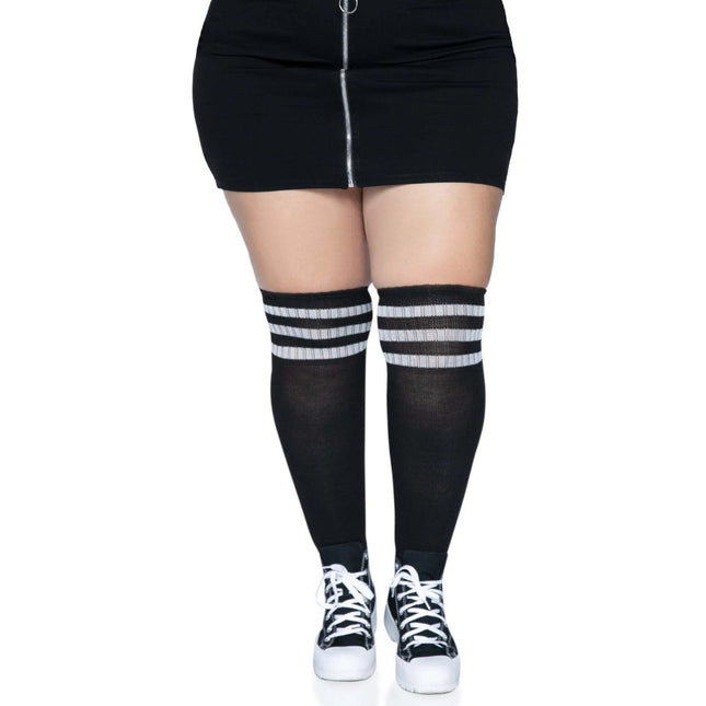 Over the Knee Athletic Socks - 1x/2x
