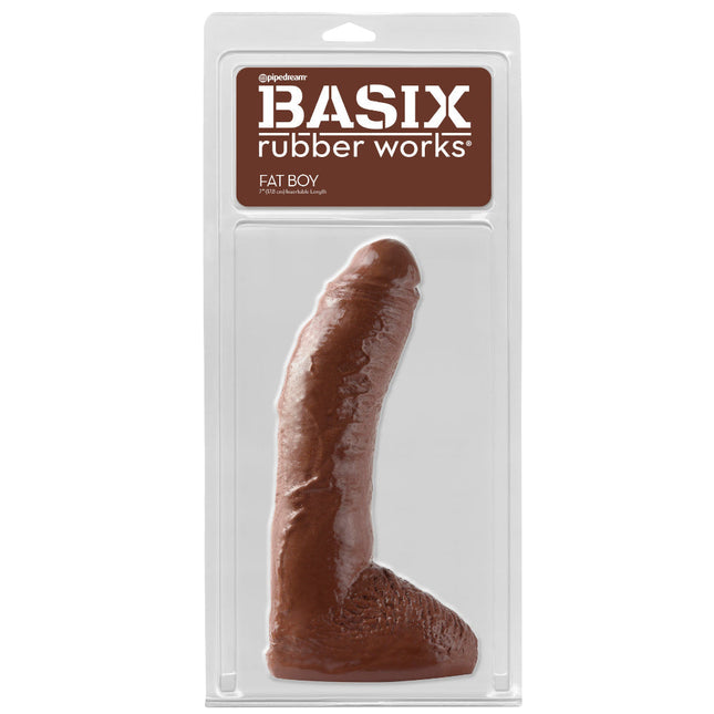 Basix Rubber Works - Fat Boy de 10 pulgadas - Marrón