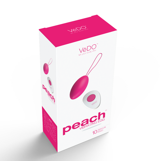 Peach Vibrating Egg