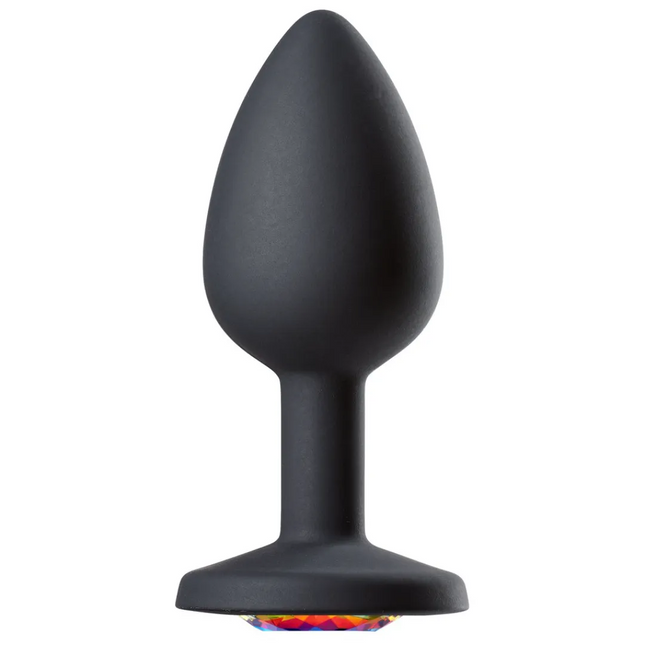 Plug anal de silicona con joyas Gems de Cloud 9 Novelties - Pequeño