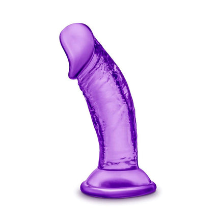 B Yours - Sweet n' Small 4 Inch Dildo With Suction Cup - Purple BL-13621