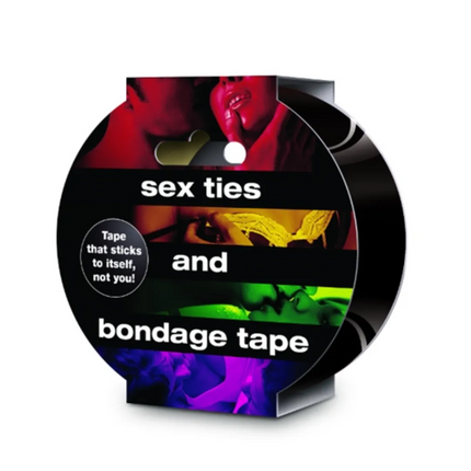 Sex Ties and Bondage Tape - Black CC-USSTBT-B