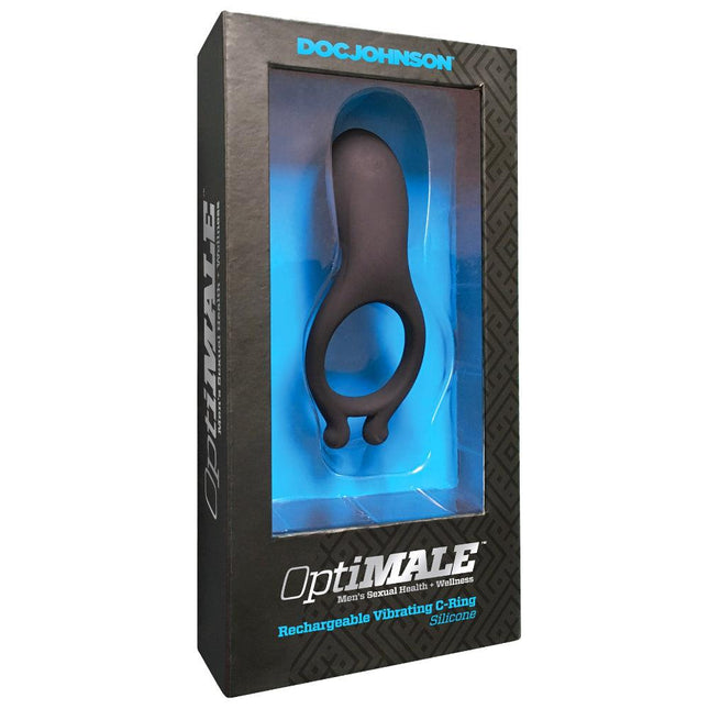 Optimale Rechargeable Vibrating C-Ring - Black - BESOLLO