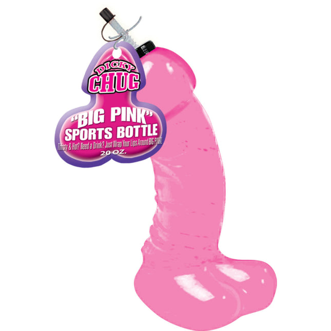 Dicky Chug Sports Bottle - Big Pink HTP2352