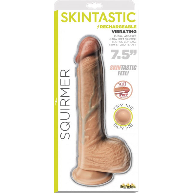 Squirmer - Serie Skintastic recargable - 7,5 pulgadas
