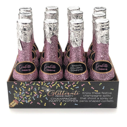 Glitterati Champagne Confetti Poppers LG-CP1055