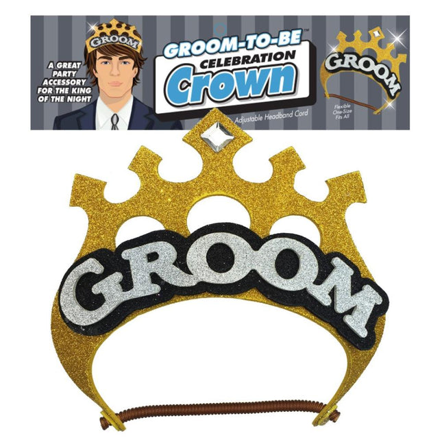 Groom-to-Be Celebration Crown LG-NVC049