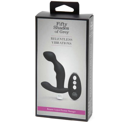 Fifty Shades Relentless Vibrations Remote Control Prostate Vibe - BESOLLO