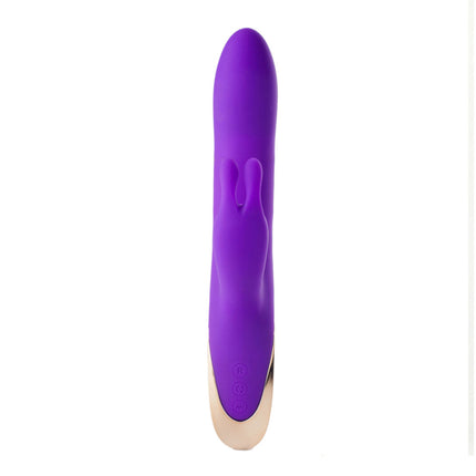 Karlin USB Recargable Conejo Vibrador 10 Funciones - Púrpura