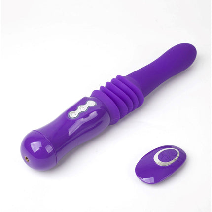 Monroe USB Recargable Silicona Empuje Máquina de Amor Portátil - Púrpura