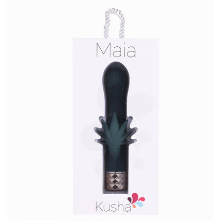 Kusha Vibrador Punto G Crystal Gems Serie 420 - Verde