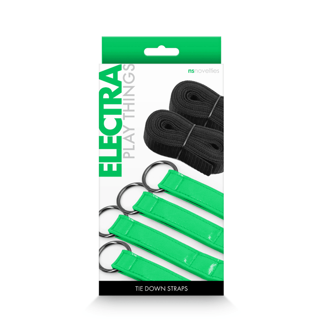 Electra Play Things - Tie Down Straps - Green - BESOLLO
