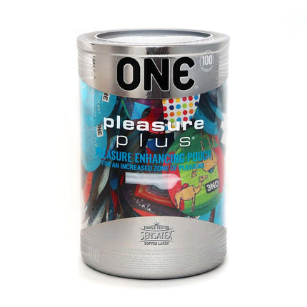 One Pleasure Plus - 100 Piece Bowl PM110300BC