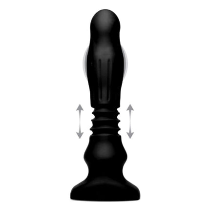 Silicone Swelling & Thrusting Plug With Remote Control TP-AF949
