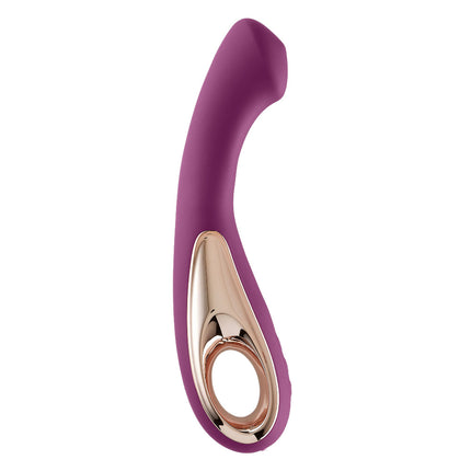 Pro Sensual Roller Touch Tri-Function G-Spot Curved Form - Plum WTC939